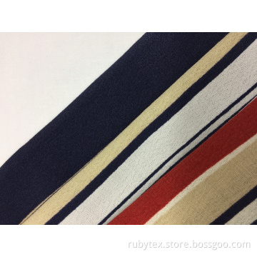 Viscose Rayon Ghost Crepe Print Fabric